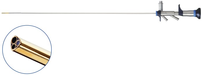 Двухканальные уретероскопы