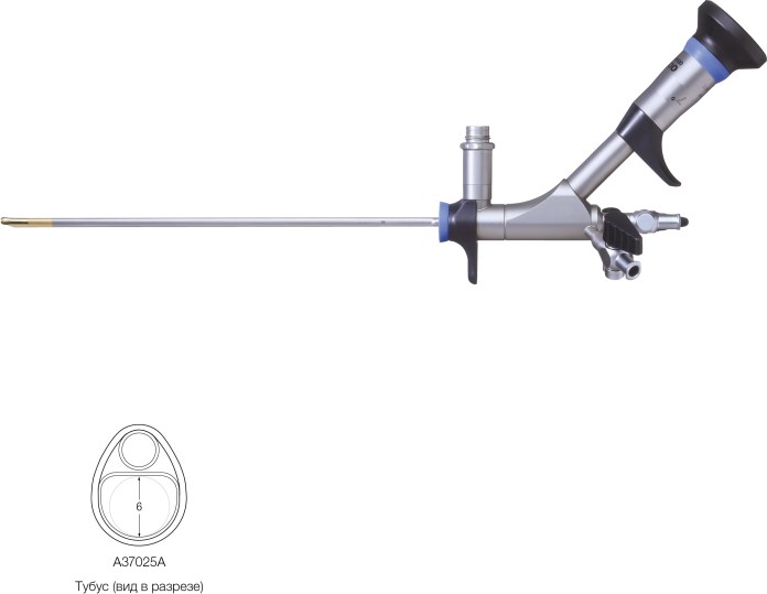 Тонкий компактный цистонефроскоп